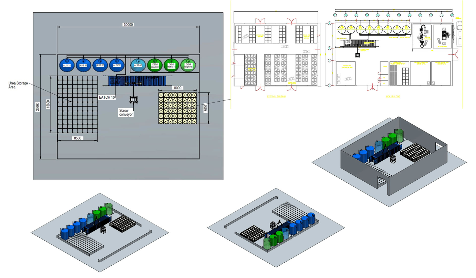 Blending Mixing Units